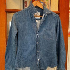 Frank & Eileen Denim Shirt XS NWT